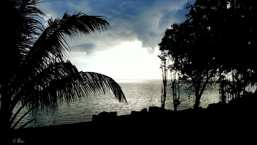 Coucher de soleil sur Fare